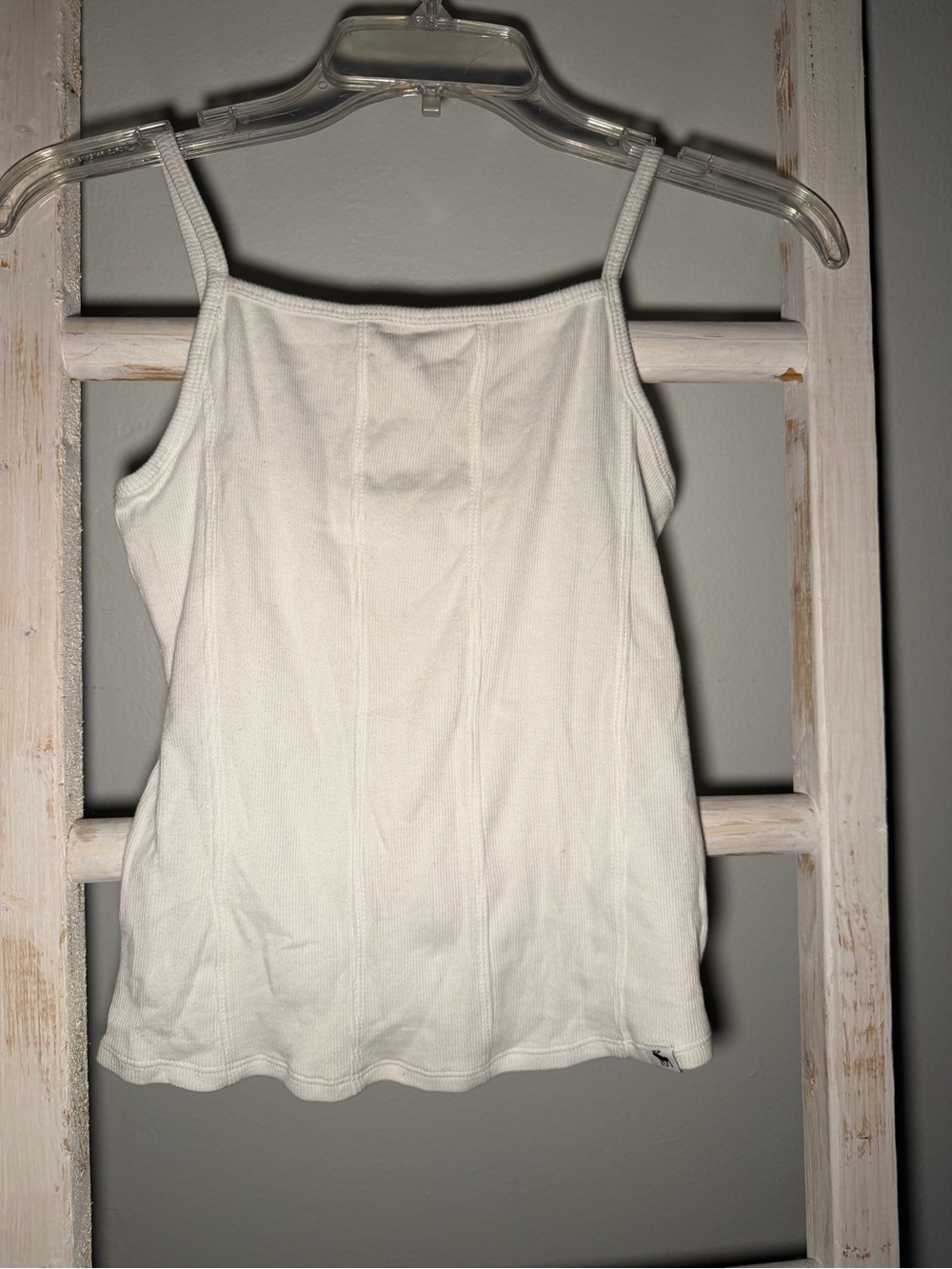 Abercrombie Ribbed Tank Top - Classic Spaghetti Strap